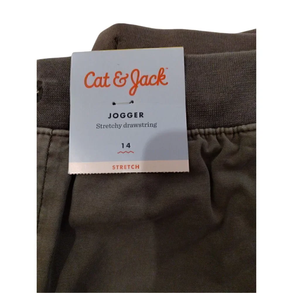 Cat & Jack Boy's NEW w/Tags Jogger Pants - Size: 14